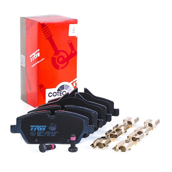 Set Placute Frana Fata Trw Bmw Seria 1 E87 2004-2013 GDB1611 [1]