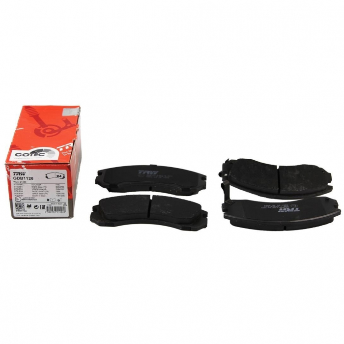 Set Placute Frana Fata Trw Citroen C-Crosser 2007→ GDB1126 [1]