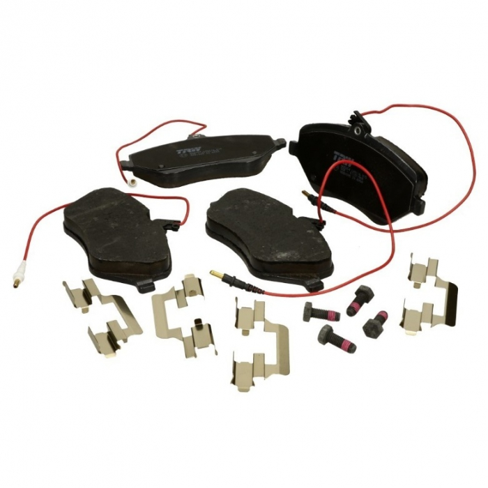 Set Placute Frana Fata Trw Peugeot 407 2004→ GDB1595 [1]