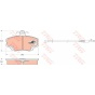 Set Placute Frana Fata Trw Dacia Logan 1 2004-2012 GDB400 [3]