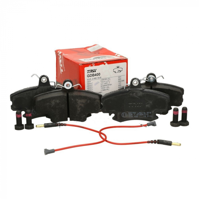 Set Placute Frana Fata Trw Dacia Logan 1 2004-2012 GDB400 [1]