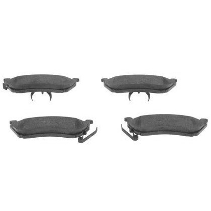 Set Placute Frana Spate Delphi Mercedes-Benz M-Class W163 1998-2005 LP1501 [1]