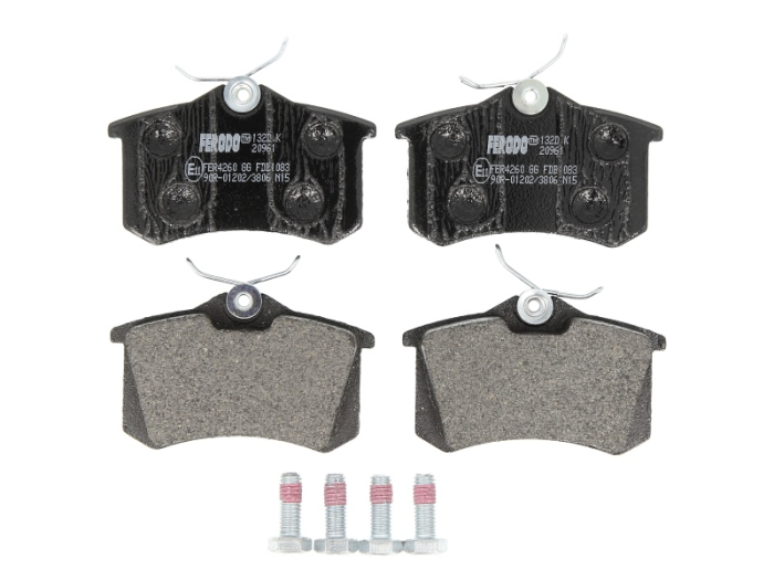 Set placute frana spate Ferodo  FDB1083 Audi, VW, Skoda, Seat, Ford, Renault, Peugeot [1]