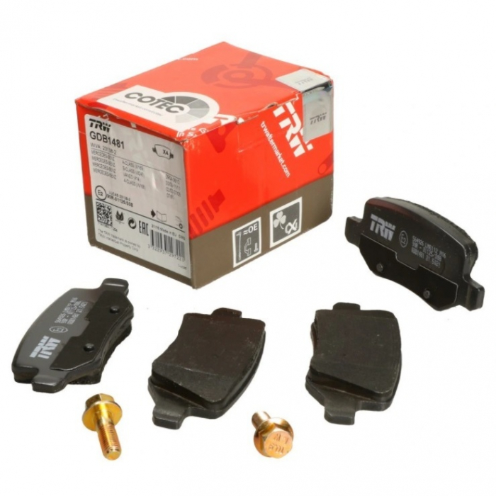 Set Placute Frana Spate Trw GDB1481 [1]