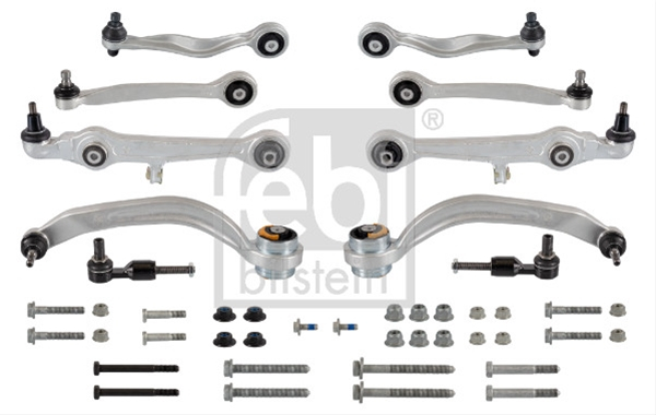 Set reparatie brate puntea fata FEBI pentru AUDI A4 B5, A6 C5; SKODA SUPERB I; VW PASSAT B5, PASSAT B5.5 1.6-4.2 11.94-03.08 [1]
