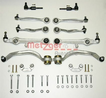 Set reparatie brate puntea fata METZGER pentru AUDI A4 B5, A6 C5; SKODA SUPERB I; VW PASSAT B5, PASSAT B5.5 1.6-4.2 11.94-03.08 [1]