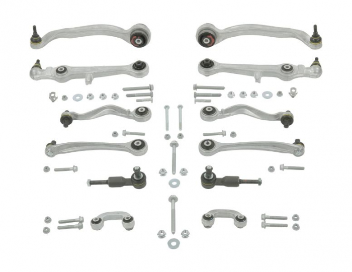 Set reparatie brate puntea fata MOOG pentru AUDI A4 B5, A6 C5; SKODA SUPERB I; VW PASSAT B5, PASSAT B5.5 1.6-4.2 11.94-03.08 [1]
