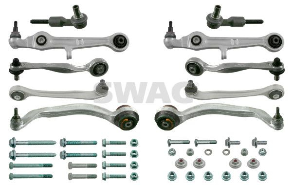 Set reparatie brate puntea fata SWAG pentru AUDI A4 B6, A4 B7, A6 C5 1.6-3.0 11.00-06.09 [1]