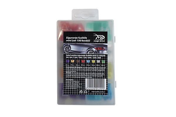 Set Sigurante Fuzibile Mini Set 100 Buc [1]