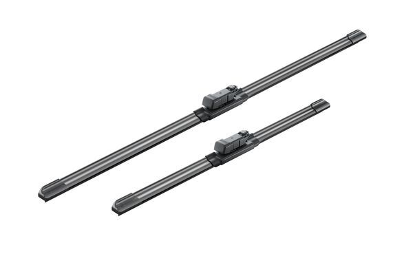 Set stergatoare BOSCH AeroTwin A555S 3397007555, lungime 600 mm, 400 mm, fara carcasa, pentru vehicule cu volan pe stanga [1]