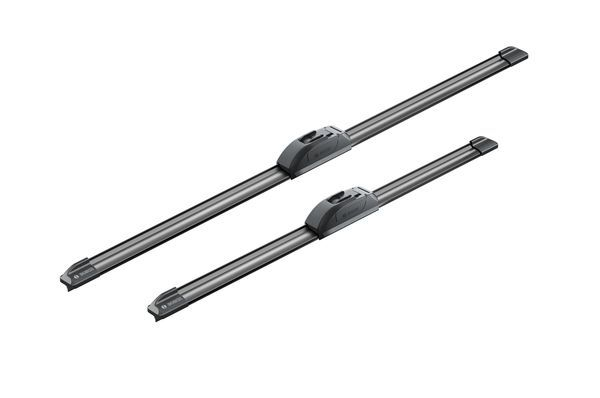 Set stergatoare parbriz BOSCH AeroTwin AR602S 3397014421, lungime 600 mm, 450 mm, lama stergator lata, pentru vehicule cu volan pe stanga [1]