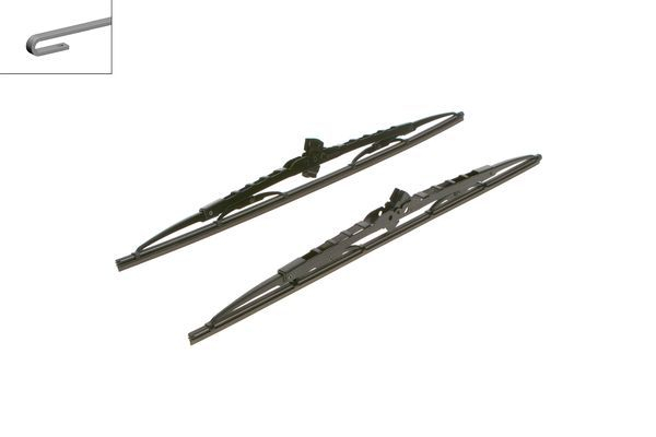 Set stergatoare parbriz BOSCH ECO 480C 3397005160, lungime 2 x 475 mm, standard [3]