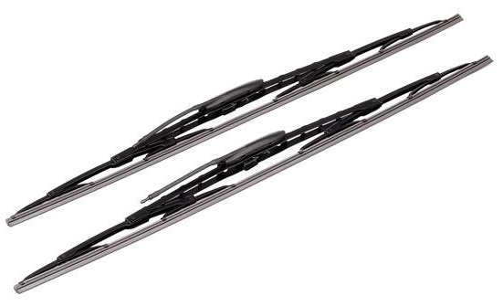 Set stergatoare parbriz BOSCH Twin 609 3397118309, lamela tip clasic, lungime 600 mm, cu duza stropitoare lichid integrata [1]