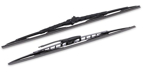 Set stergatoare parbriz BOSCH Twin 725 3397001725, lamela tip clasic, lungime 650 mm, 550 mm, cu duza stropitoare lichid integrata [1]