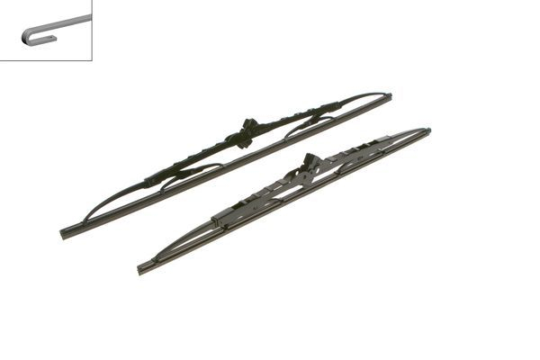 Set stergatoare parbriz BOSCH Twin 727 3397001727, lungime 550 mm, 475 mm, standard [2]