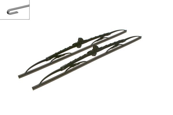 Set stergatoare parbriz BOSCH V3 ECO 550C 3397005163, lungime 2 x 550 mm, standard [3]