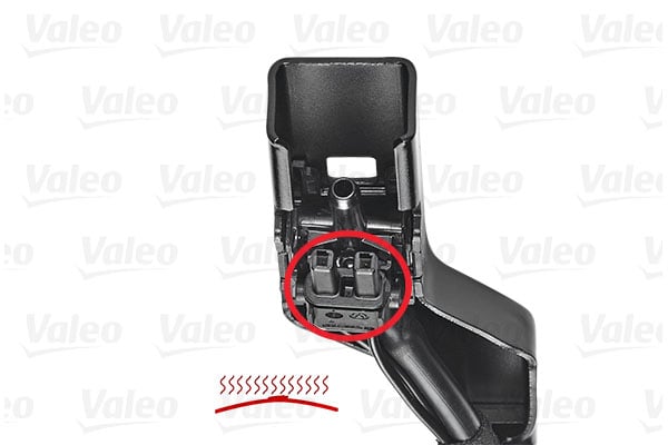 Set stergatoare parbriz VALEO SILENCIO AQUABLADE 572320, lungime 575 mm, 630 mm, lama stergator incalzita, pentru MERCEDES-BENZ Clasa S [2]