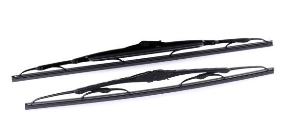 Set stergatoare parbriz VALEO SILENCIO CONVENTIONAL PERFORMANCE 574290, lungime 525 mm, 475 mm, forma convexa, cu spoiler [1]