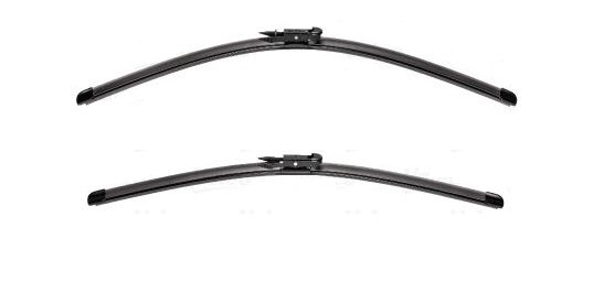 Set stergatoare parbriz VALEO SILENCIO FLAT BLADE 574387, lungime 530 mm, 550 mm, lama stergator lata [1]