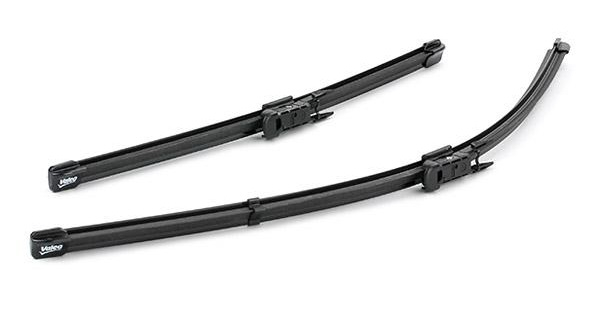 Set stergatoare parbriz VALEO SILENCIO FLAT BLADE 574472, lungime 400 mm, 600 mm, lama stergator lata [1]