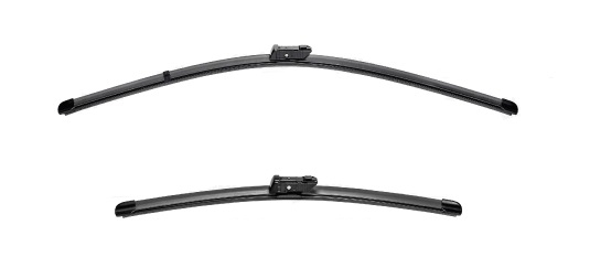 Set stergatoare parbriz VALEO SILENCIO FLAT BLADE 574591, lungime 640 mm, 520 mm, lama stergator lata [1]