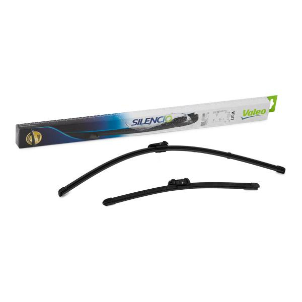 Set stergatoare parbriz VALEO SILENCIO FLAT BLADE 574747, lungime 400 mm, 650 mm, lama stergator lata [3]