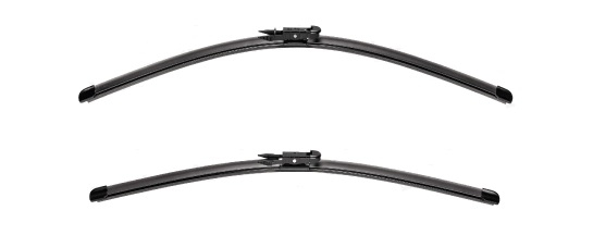 Set stergatoare parbriz VALEO SILENCIO FLAT BLADE 577878, lungime 750 mm, lama stergator lata [1]