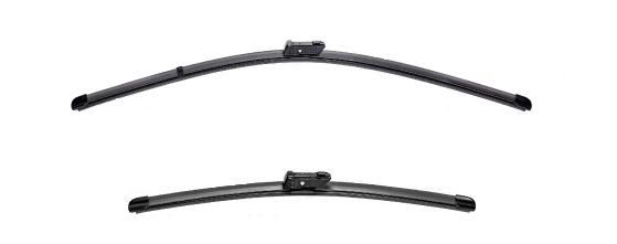 Set stergatoare parbriz VALEO SILENCIO FLAT BLADE 577886, lungime 750 mm, 700 mm, lama stergator lata [1]