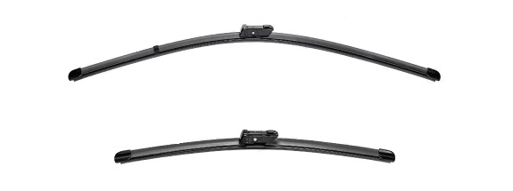 Set stergatoare parbriz VALEO SILENCIO FLAT BLADE 577892, lungime 630 mm, 500 mm, lama stergator lata [1]