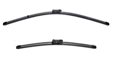 Set stergatoare parbriz VALEO SILENCIO X.TRM 577867, lungime 550 mm, 500 mm, fara carcasa, cu spoiler [1]