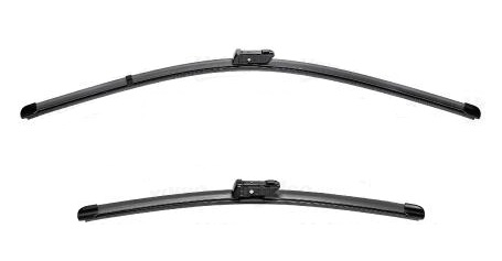 Set stergatoare parbriz VALEO SILENCIO X.TRM 577896, lungime 680 mm, 500 mm, fara carcasa, cu spoiler [1]
