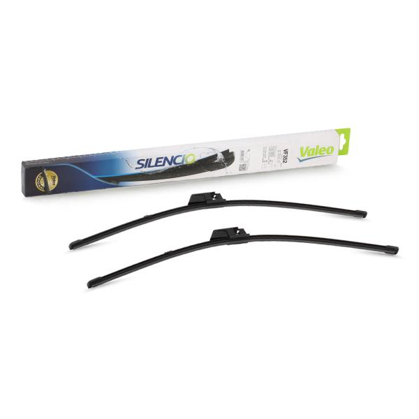 Set stergatoare parbriz VALEO SILENCIO X.TRM FLAT BLADE SET 574307, lungime 560 mm, fara carcasa, cu spoiler [3]