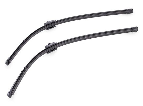 Set stergatoare parbriz VALEO SILENCIO X.TRM FLAT BLADE SET 574311, lungime 650 mm, fara carcasa, cu spoiler [1]