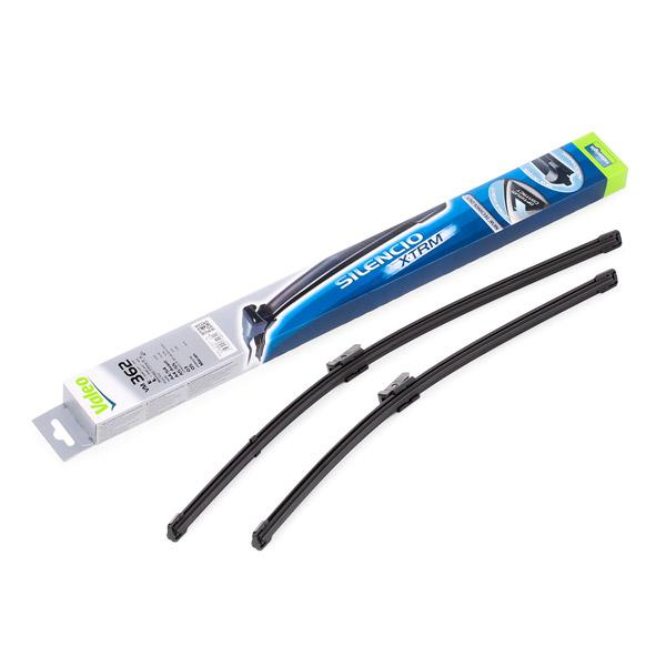 Set stergatoare parbriz VALEO SILENCIO X.TRM FLAT BLADE SET 574462, lungime 600 mm, 500 mm, cu spoiler [3]