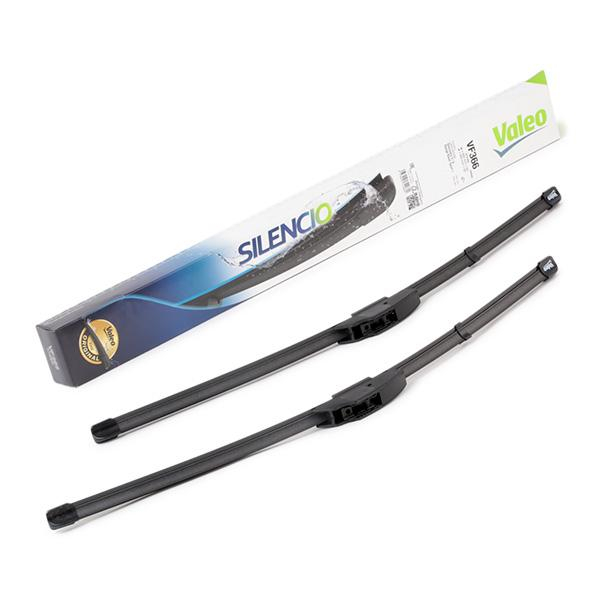 Set stergatoare parbriz VALEO SILENCIO X.TRM FLAT BLADE SET 574466, lungime 550 mm, fara carcasa, cu spoiler [3]