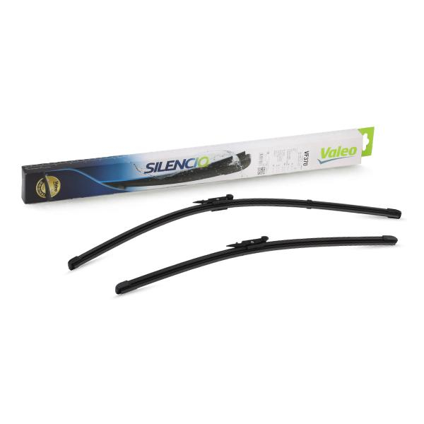 Set stergatoare parbriz VALEO SILENCIO X.TRM FLAT BLADE SET 574470, lungime 600 mm, 475 mm, fara carcasa, cu spoiler [3]