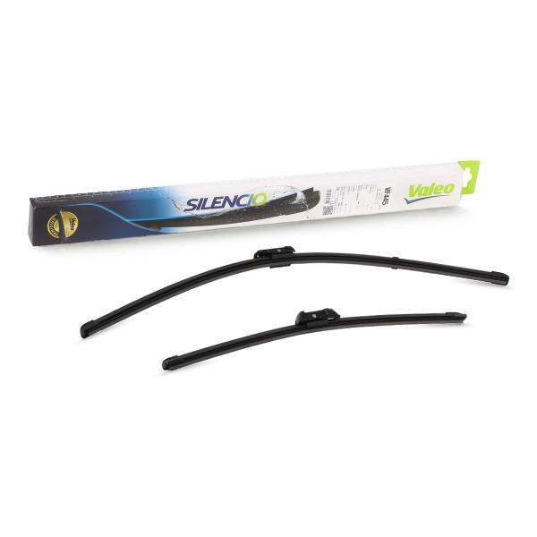 Set stergatoare parbriz VALEO SILENCIO X.TRM FLAT BLADE SET 574645, lungime 600 mm, 400 mm, fara carcasa, cu spoiler [3]