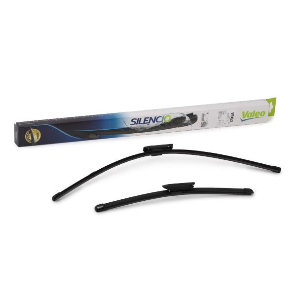Set stergatoare parbriz VALEO SILENCIO X.TRM FLAT BLADE SET 574653, lungime 650 mm, 400 mm, fara carcasa, cu spoiler [3]