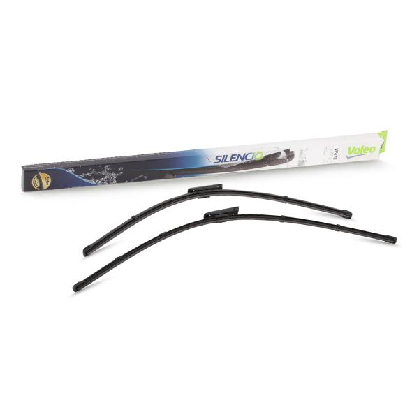 Set stergatoare parbriz VALEO SILENCIO X.TRM FLAT BLADE SET 574678, lungime 750 mm, 650 mm, fara carcasa, cu spoiler [3]