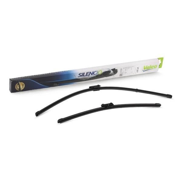 Set stergatoare parbriz VALEO SILENCIO X.TRM FLAT BLADE SET 574707, lungime 650 mm, 450 mm, fara carcasa, cu spoiler [3]