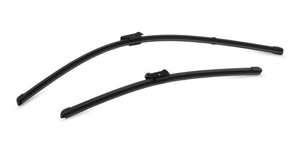Set stergatoare parbriz VALEO SILENCIO X.TRM FLAT BLADE SET 574707, lungime 650 mm, 450 mm, fara carcasa, cu spoiler [1]