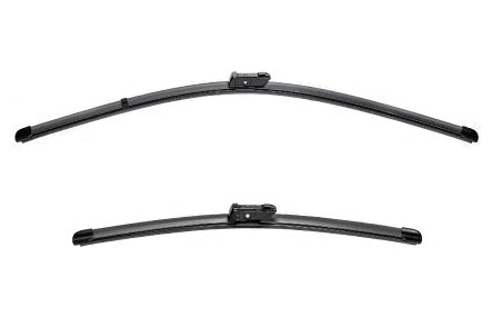 Set stergatoare parbriz VALEO SILENCIO X.TRM FLAT BLADE SET 577804, lungime 600 mm, 400 mm, cu spoiler, fara carcasa [1]