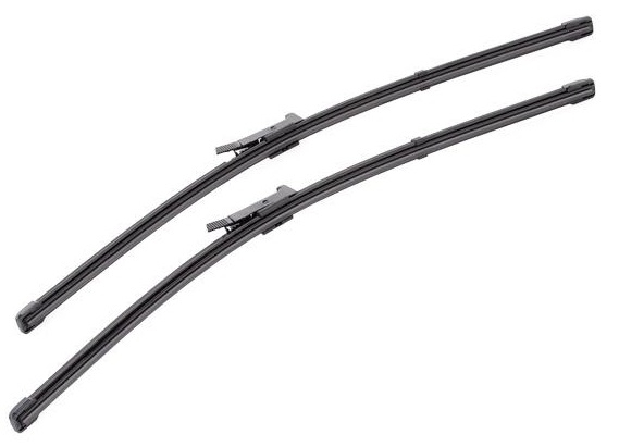 Set stergatoare parbriz VALEO SILENCIO X.TRM FLAT BLADE SET 574464, lungime 550 mm, fara carcasa, cu spoiler [1]