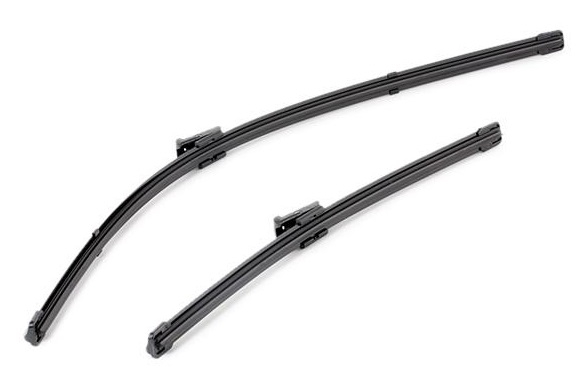 Set stergatoare parbriz VALEO SILENCIO X.TRM FLAT BLADE SET 577845, lungime 650 mm, 400 mm, fara carcasa [1]