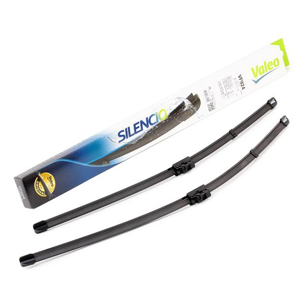 Set stergatoare parbriz VALEO SILENCIO X.TRM FLAT BLADE SET 577924, lungime 600 mm, 550 mm, lama stergator lata [3]