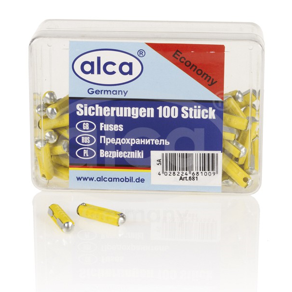 Sigurante Fuzibile Cilindrice 5A Set 100 Buc [2]