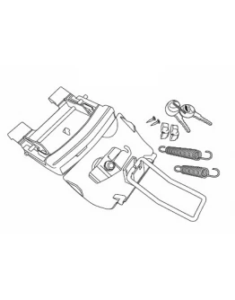 Sistem inchidere SHAD D1B46MAR for SH46 [1]