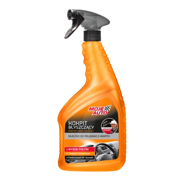 Solutie intretinere plastice cu ceara naturala Moje Auto 650ml [1]