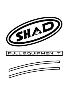 Stickere SHAD D1B43ETR Rosu for SH43 [1]
