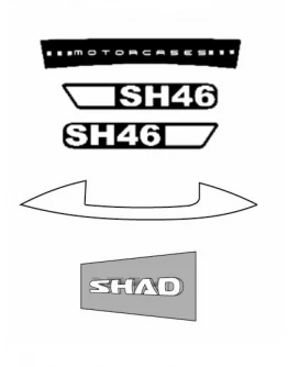 Stickere SHAD D1B461ETR for SH46 [1]